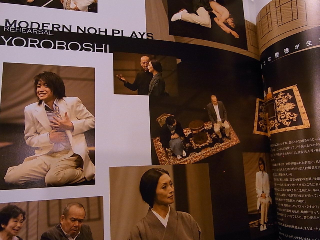 Amazon 近代能楽集 卒塔婆小町 弱法師 05年公演パンフレット 藤原竜也 壤晴彦 高橋洋 夏木マリ 三島由紀夫 演出 蜷川幸雄 おもちゃ おもちゃ