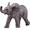 MOJO African Elephant Calf Realistic International Wildlife Hand Painted Toy Figurine