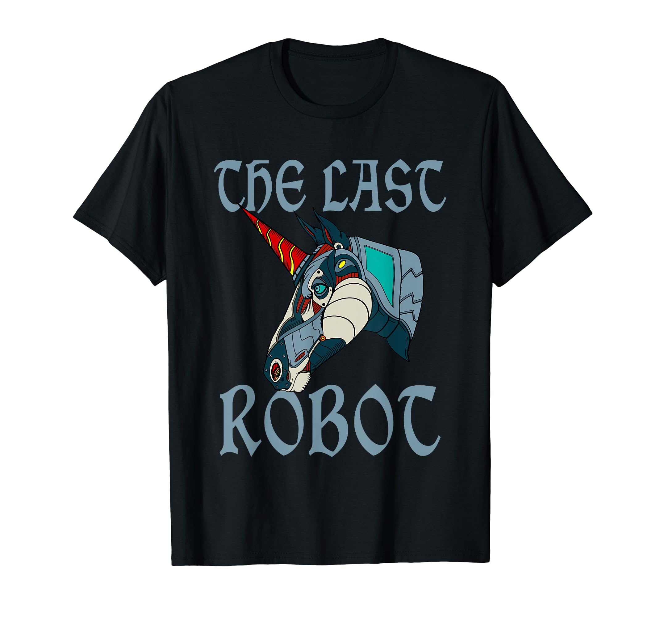 Funny Unicorn Robotic Cyborg T-Shirt