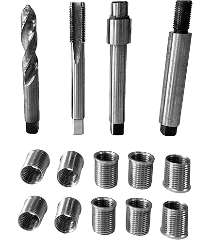 Amazon.com: BZBMGMO M10 X 1.0X12.7 Spark Plug Repair Short