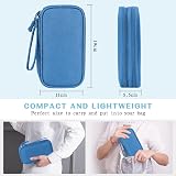 FYY Travel Cable Organizer 2-Layer Water-Resistant Pouch 7.5 x 4.3 in view 2