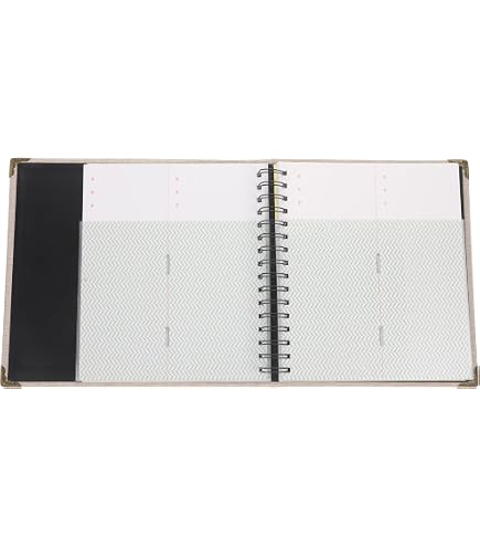 Livre Mémoire Voyage Concert événement NUOBESTY Album De Tickets Pour Scrapbooking, Album Photo Carnet Rangement Reçus Billets Timbres