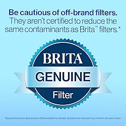 Brita Plus Water Filter, BPA-Free, High-Density