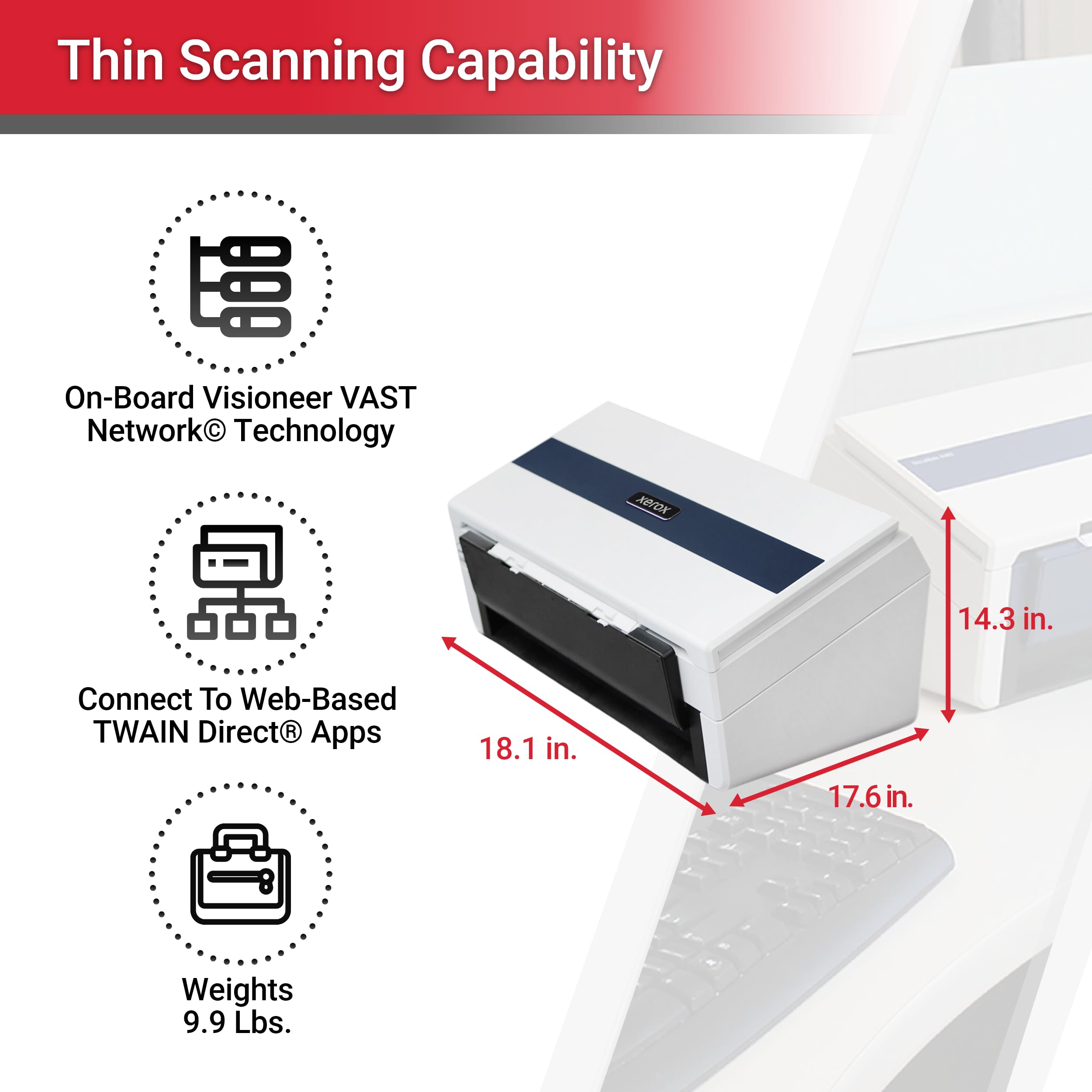 Xerox D70n Duplex Production Scanner with Document Feeder