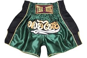 SIAMKICK Classic Muay Thai Shorts for Men Women Boxing Kickboxing High Grade MMA Fight Clothing Training Workout Trunks