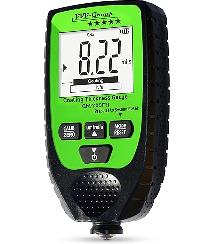 VVV-Group Paint Thickness Gauge CM-206X | Coating Thickness Meter