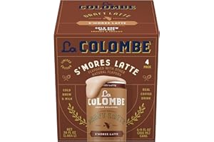 La Colombe Coffee, S'mores Cold Brew Draft Latte, 9 fl oz Cans, 4 Pack