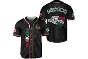 CHIARA CONTI11 Mexico Jersey Baseball, Mexico Jersey Men, Mexican Baseball Jerseys for Men