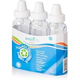 Evenflo Feeding Classic Glass Twist Bottles, 8 Ounce (Pack of 6),Clear