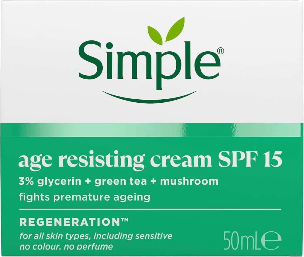 Simple Regeneration Age Resisting Face Cream SPF 15 50 ml
