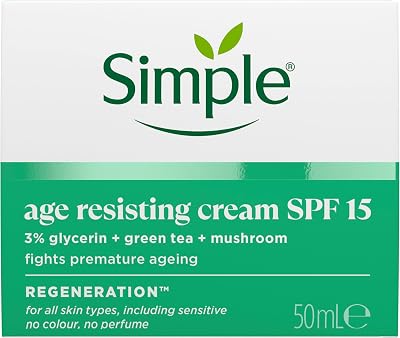Simple Regeneration Age Resisting Face Cream SPF 15 50 ml