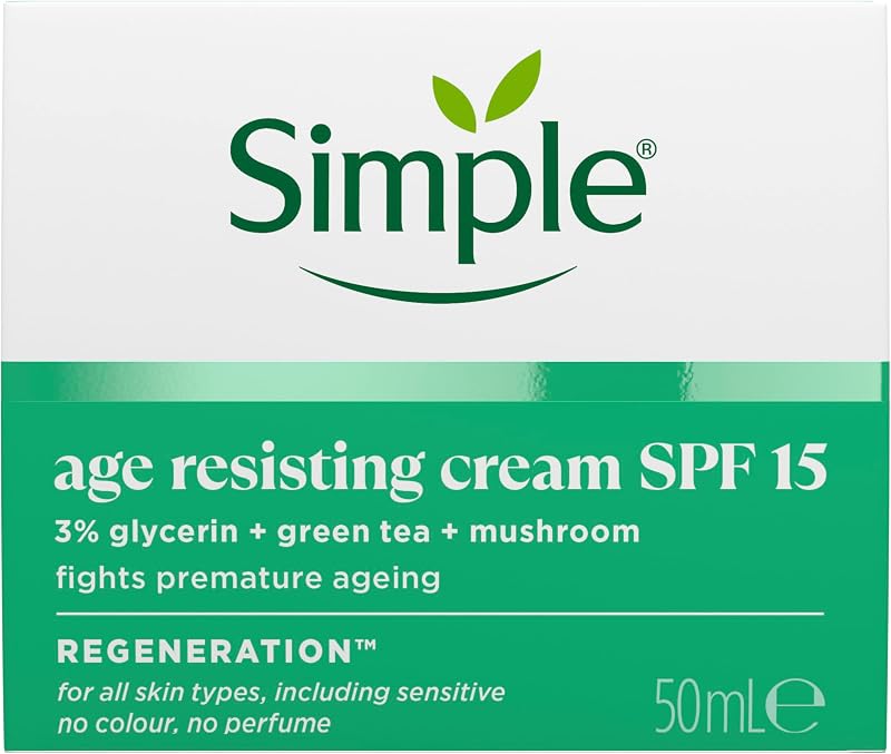 Simple Regeneration Age Resisting Face Cream SPF 15 50 ml