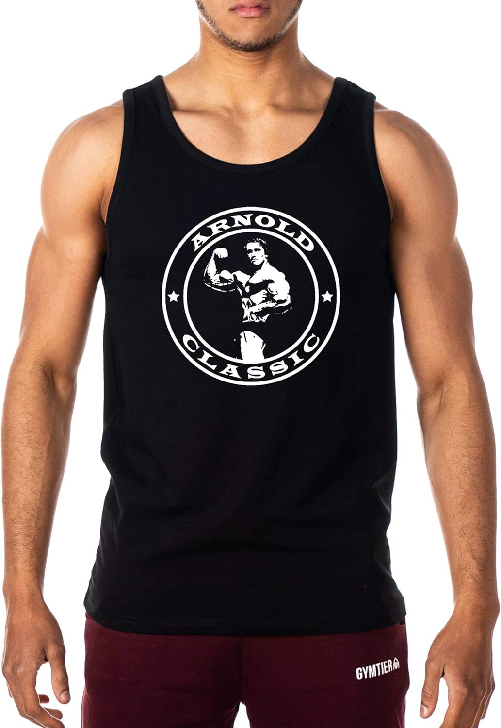 GYMTIER Arnold Classic Bodybuilding Vest Men's Gym Tank Top Training