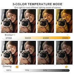JJ JIANJIN Ring Light Kit:18"/45cm Outer 55W6700k