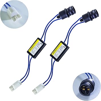 pa 2x t10 t15 168 921 luces led de senal de giro canbus sin error kit de cancelacion con adaptador de cableado resistencia de carga