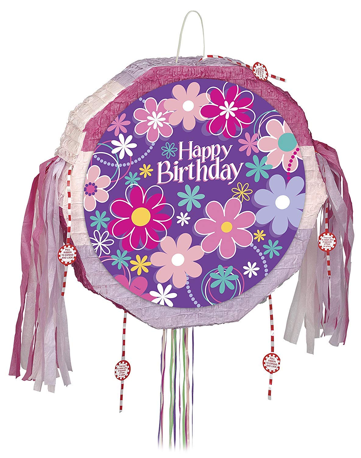 Unique BIRTHDAY BLOSSOM DRUM POPOUT PINATA