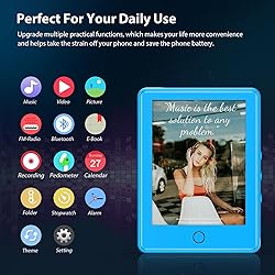 32GB MP3 Player with Bluetooth 5.1,2.8'' Full Touch