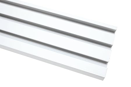 Gardinia Light Rail Track Panel Curtain White 310 Cm Amazon Co Uk