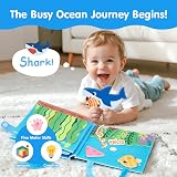 hahaland Ocean Felt Busy Book Toddler Montessori Quiet Book 1 Year+ view 3