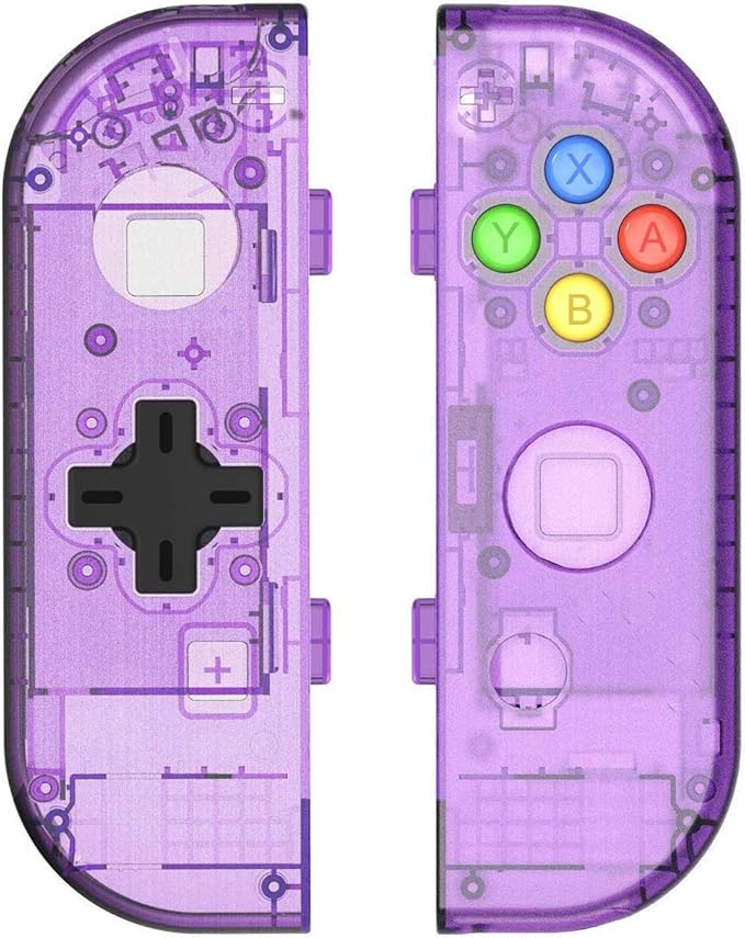 Amazon Co Jp Ns Joycon ハンドヘルド コントローラーハウジング Diy 交換用シェルケース Nintendo Switch Joy Con L R 電子機器なし ホワイト 家電 カメラ
