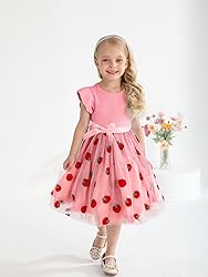 Sinhoon Toddler Girl Tulle Dress Summer Ruffle