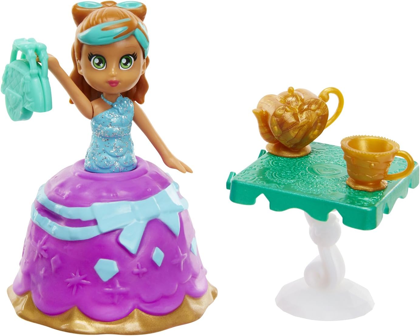 Cuppatinis Carmela La Creme Doll with Tea Table