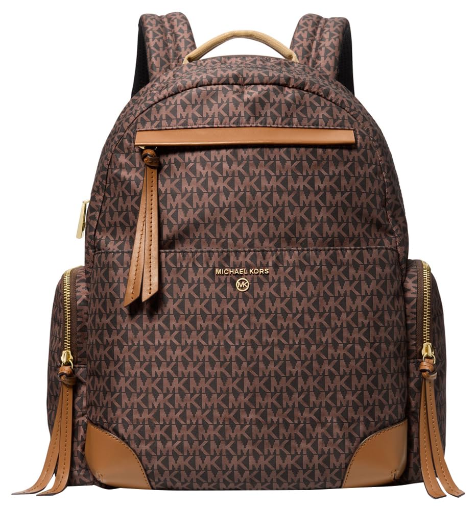 Michael Kors Women’s Prescott Large Backpack, Brown/Acorn, One Size