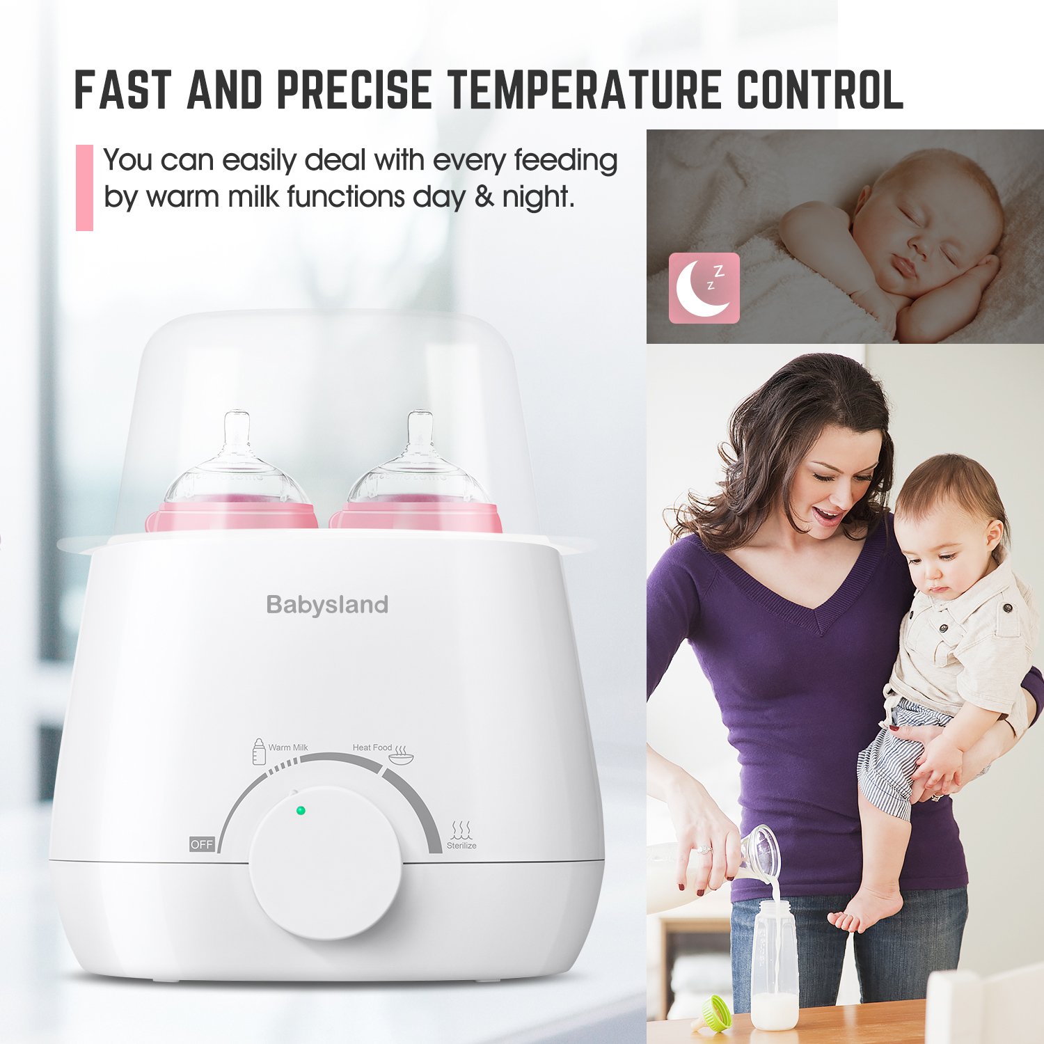 babysland bottle warmer