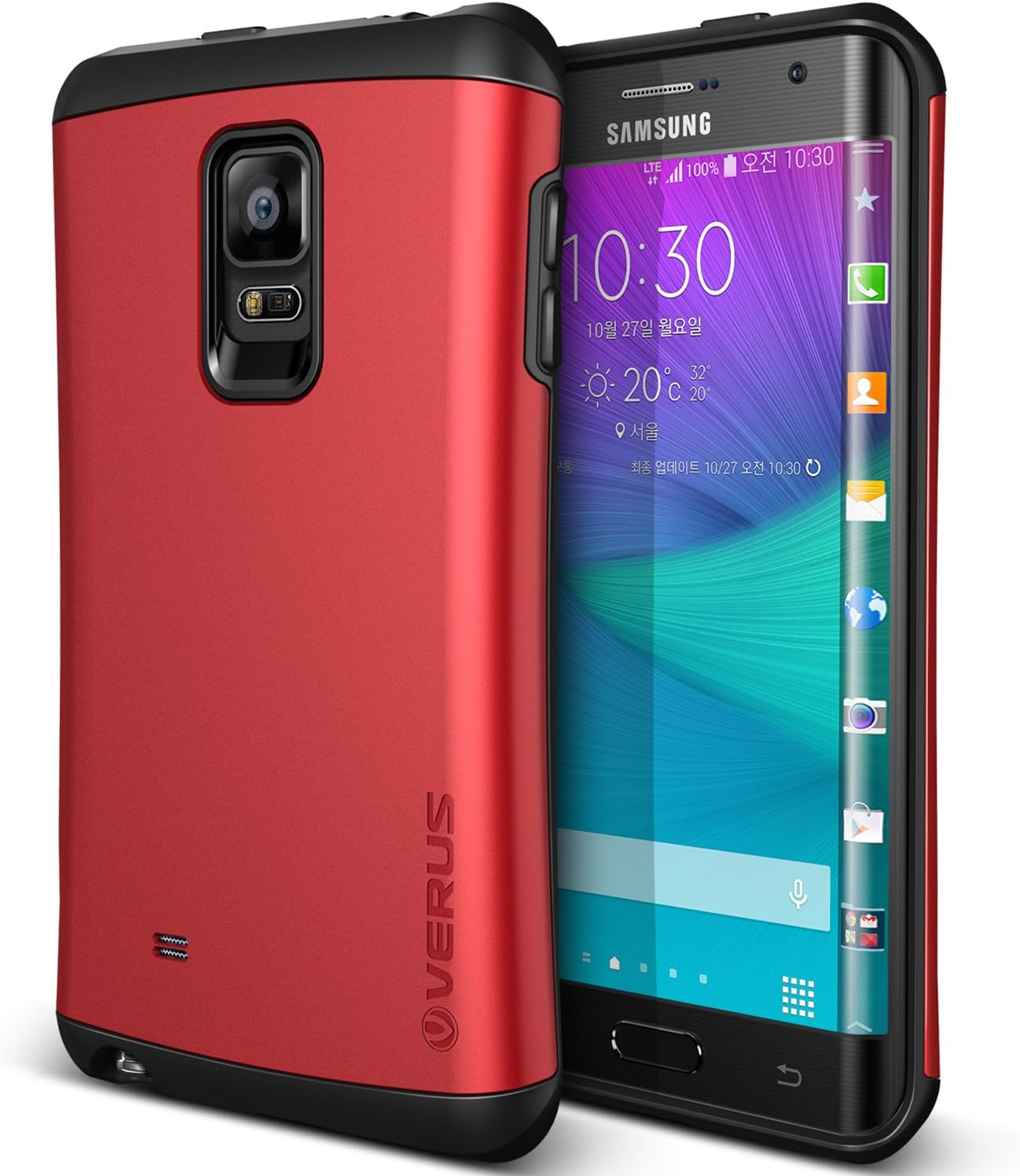 Galaxy Note Edge Case, Verus [Thor][Red] - [Heavy Duty][Maximum Drop Protection][Slim Fit] For Samsung Note Edge