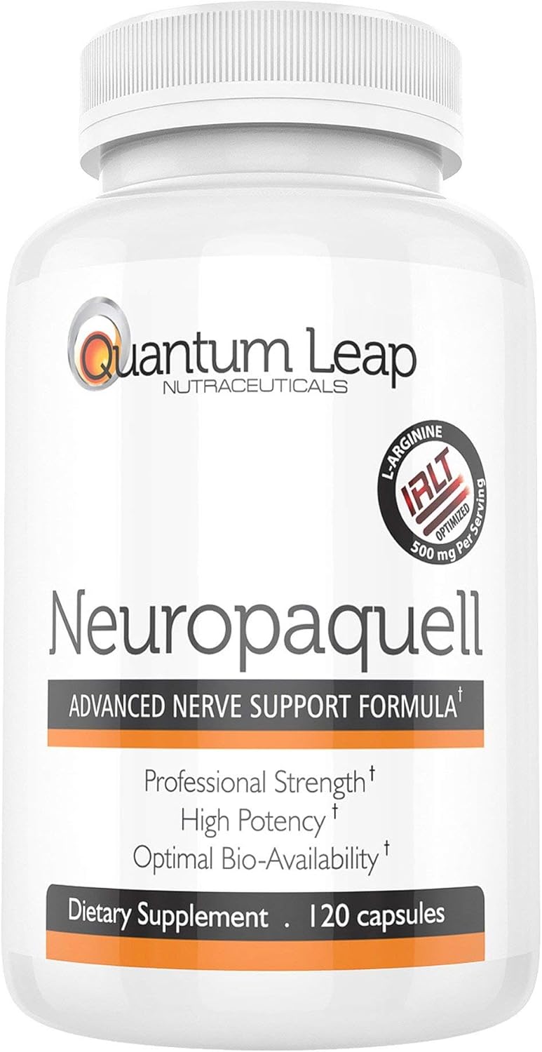 Clinical Strength Neuropathy Pain Relief. Advanced Nerve Support Formula. 120 capsules: Health & Personal Care