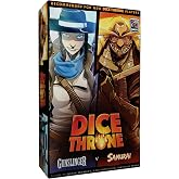 Dice Throne Box Game - Strategic Dice &amp; Card Battler (Gunslinger v Samurai)