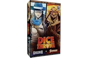 Dice Throne - Two Hero Box - Gunslinger v Samurai - Fast Playing Collectible Tabletop Game