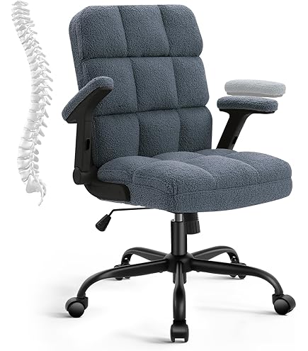 ロール デスクチェア　ブルー SNC-T151BL【高耐荷重オフィスチェア（ブルー）】体の大きな人も安