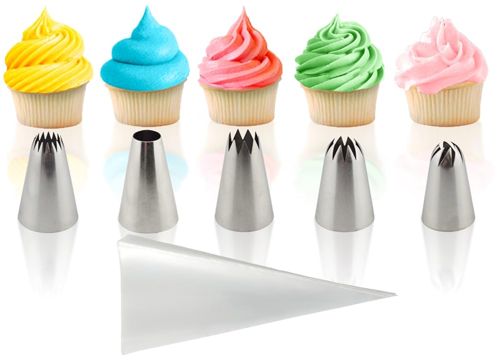 Cupcake Decorating Kit Easy Cake Decorating Tip Set XLarge