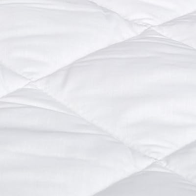 Buy Amazon Basics Hypoallergenic Quilted Mattress Topper Pad Cover 18 Inch Deep California King Online In Greece B01kbki3ti