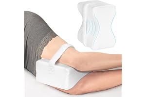 UJPFEO Knee Pillow for Side Sleepers, Leg Pillow Relief for Sciatica, Back, HIPS, Knees, Joints Between Legs Adults | Knee Surgery Gifts