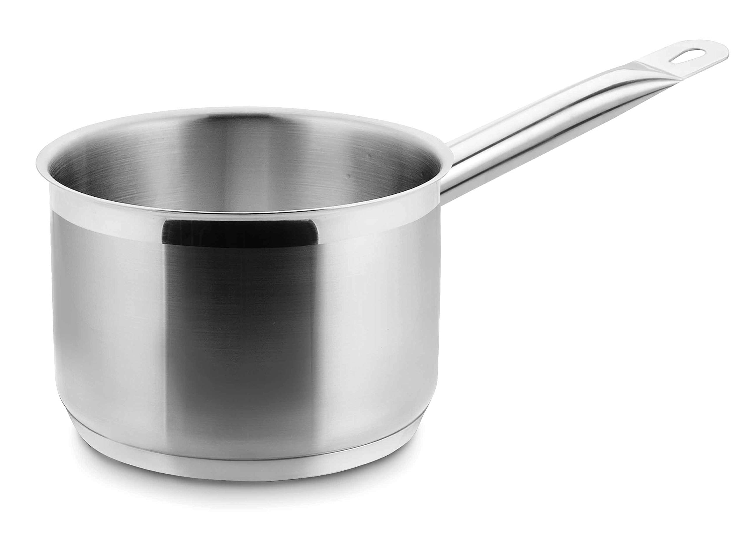 Lacor 57221 Eco-Chef Deep Saute Pan, 20 x 13 cm, Silver