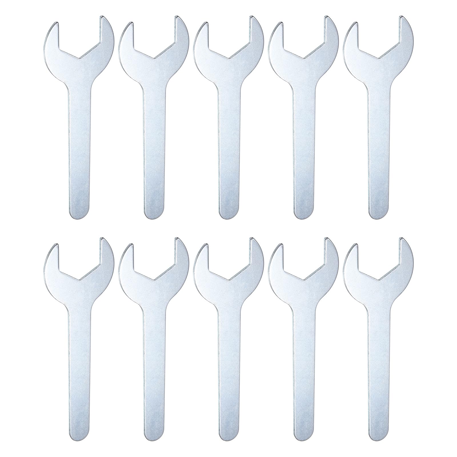 HARFINGTON 10pcs Small Wrench 24x115x2.8mm Metric
