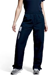 Canterbury Women's Stadium Pant Navy Size 12 Open Hem Full Zip Tracksuit