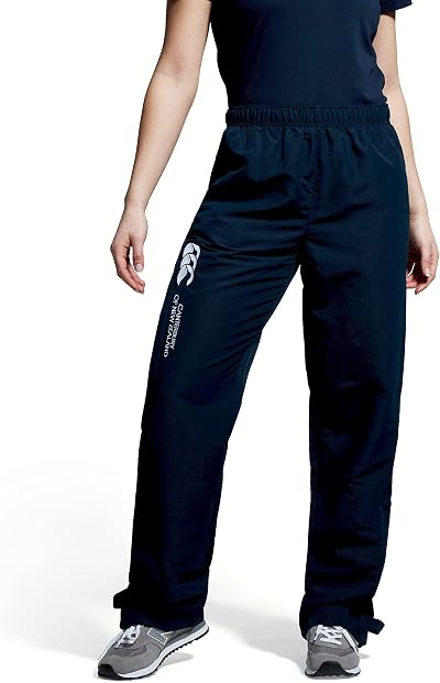 Canterbury Women's Stadium Pant Navy Size 12 Open Hem Full Zip Tracksuit