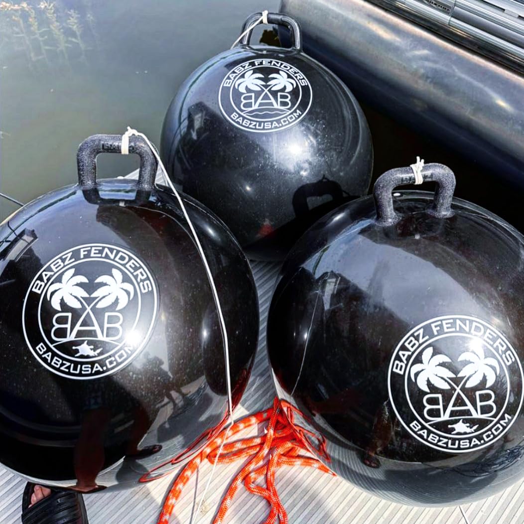 BABZ The Original Inflatable Boat Fender Buper Buoy For Docking And - View #2