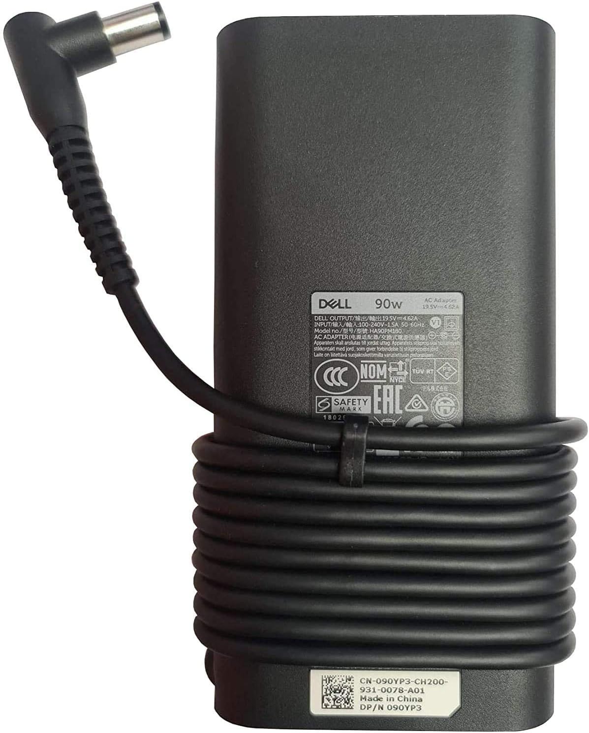 90W Adapter Compatible V3KCV C7VJC JCF3V 3N44P HH44H 6C3W2 LA90NM130 LA90PM130 HA90NM130 FA90PM130 FA90PM131 FA90PM132 FA90PM133 FA90PM135 FA90PM137 FA90PM139 FA90PM138 FA90PM136 FA90PM134 L-TIP - Image 3
