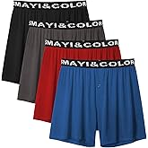 5Mayi Mens Boxers for Men Cotton Men's Underwear Boxer Shorts for Men Pack