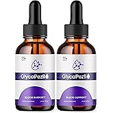 (2 Pack) Glycopezil Drops, Official Glycopezil Blood Health Support Drops with All Natural Ingredients, Advanced Health & Wellness Support Formula with Premium Vitamins for Women & Men (60 Servings)