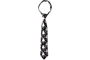 Spring Notion Boy's Printed Christmas Theme Pretied Zipper Tie