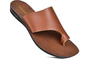 Aerosoft Orthotic Comfortable Split-Toe Flat Slide Casual Summer Vacation Essentials Arch Support Flip Flop Sandals for Women