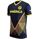 Icon Sports Kids Club America Short Sleeve Soccer Jersey - Youth Sizes - Licensed America Navy Blue Shirt
