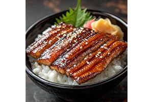 OCEANZEN Sushi Eel (Unagi Kabayaki) – Premium Grilled Freshwater Eel, 10–12 oz per Pack – Frozen with Sweet Soy Glaze – Fully Cooked & Ready to Eat for Sushi & Rice Bowls – 4 Packs