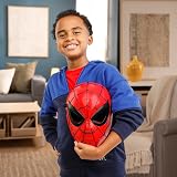 Hasbro Spider-Man Marvel Glow FX Roleplay Mask Kids 5+ Light-Up Lens Costume view 7