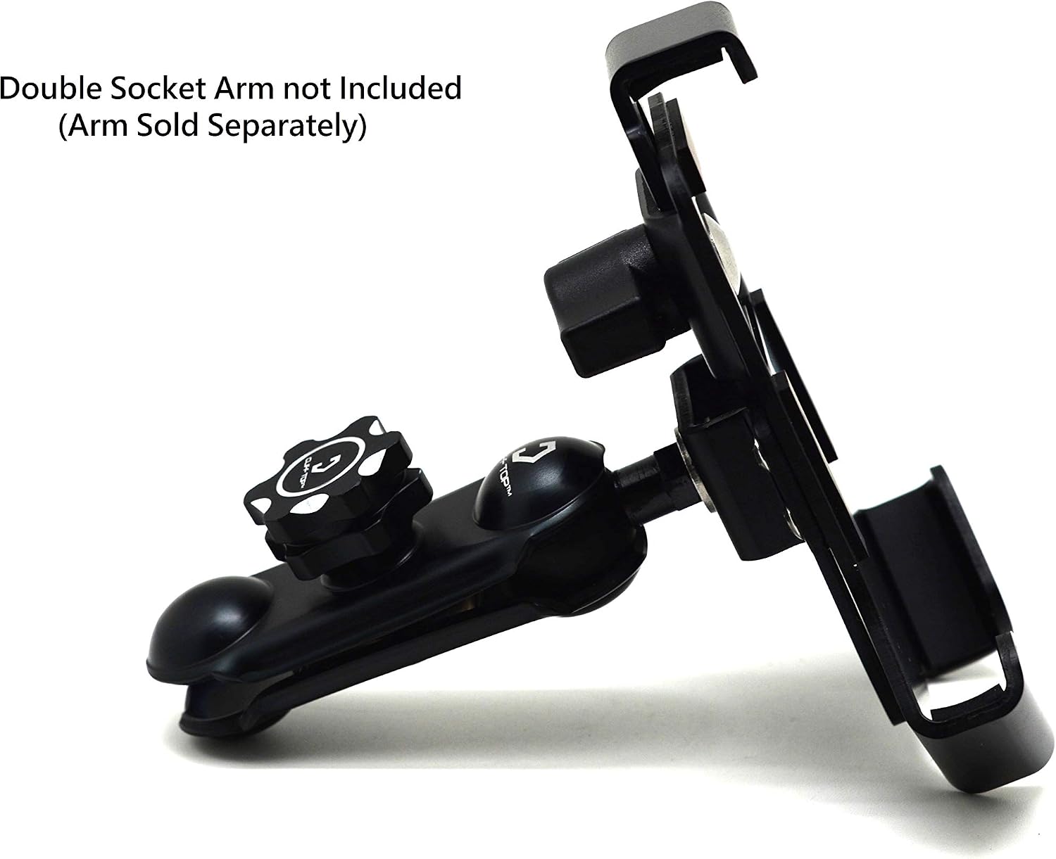 Cliff Top Aluminium Motorcycle Phone Mount/Bike Phone Holder/Cell Phone Holder with 1-Inch Ball - Image 5